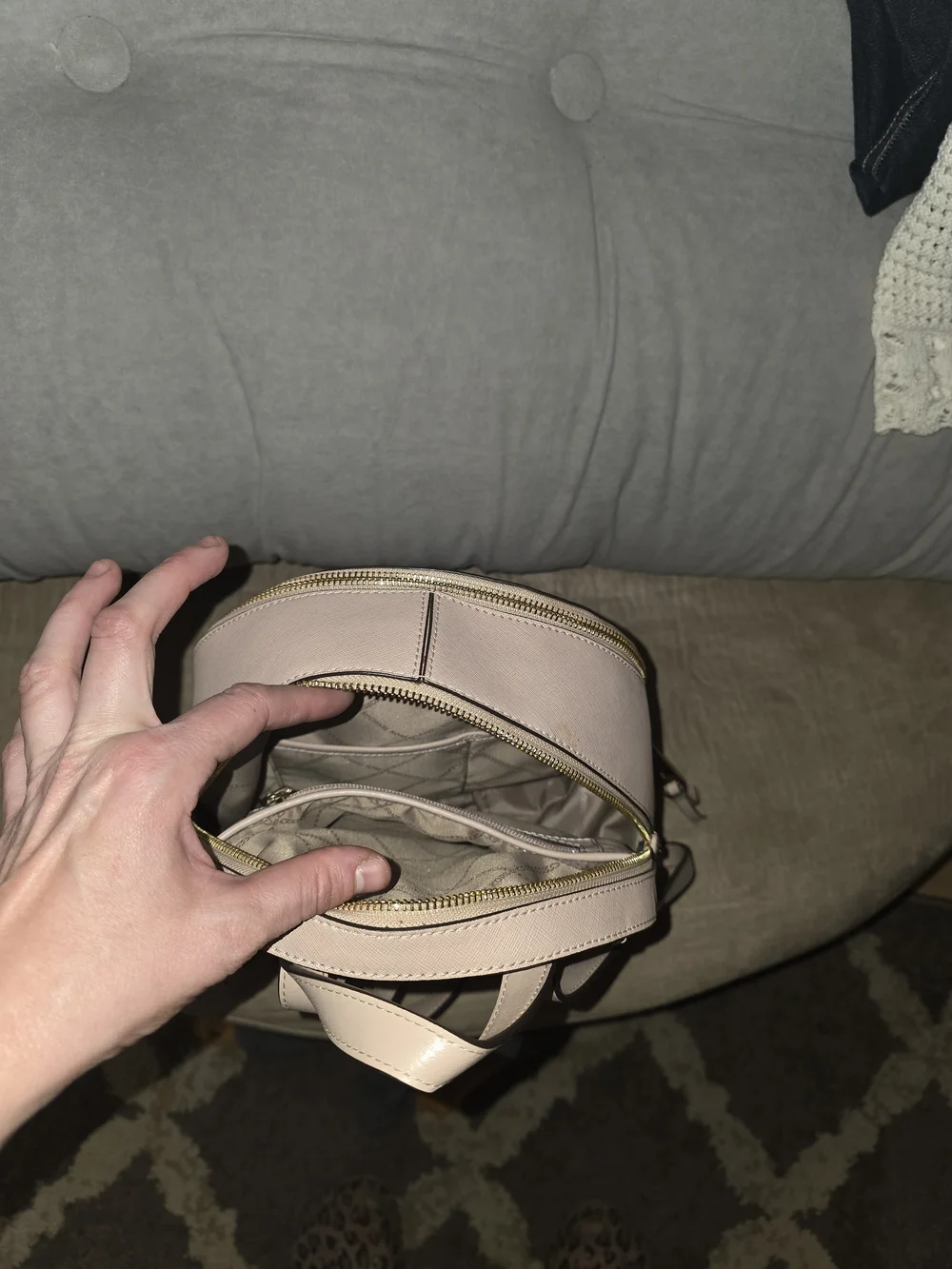 Michael Kors Pink Backpack!